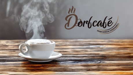 Kaffee trinken im Dorfkaffee Zinzenzell